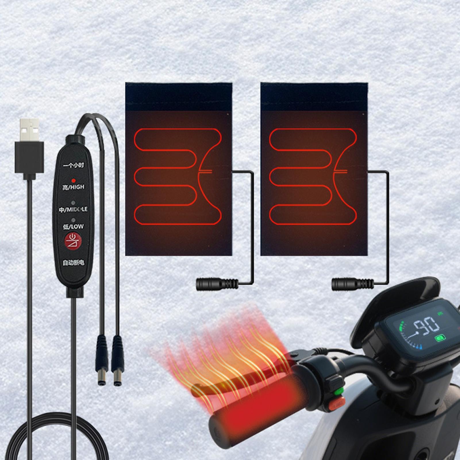 Riding Gear - Нагреватель руля, 5 В, крышка руля,