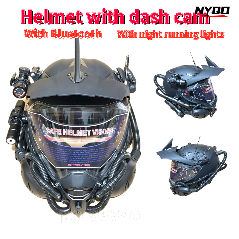Мотоциклетный шлем для мотокро – обзор и цена Full Face Motorcycle Helmet With Bluetooth
