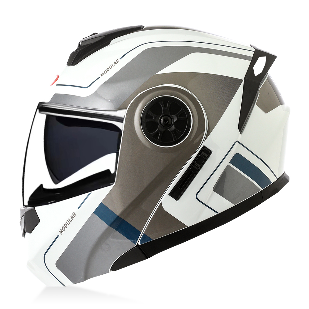 Высококачественный модульный ш – обзор и цена Full Face Motorcycle Helmet With Bluetooth