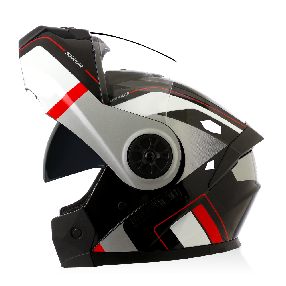 Высококачественный модульный ш – обзор и цена Full Face Motorcycle Helmet With Bluetooth