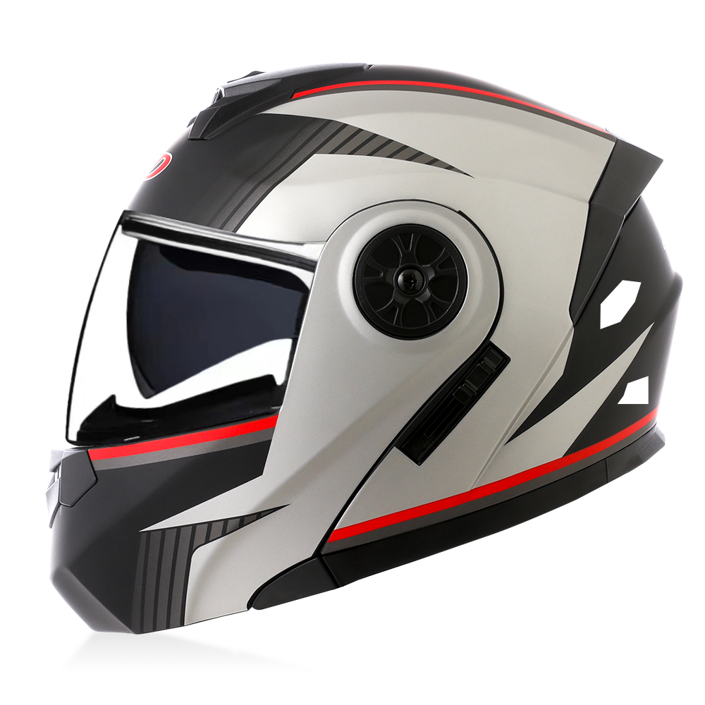 Высококачественный модульный ш – обзор и цена Full Face Motorcycle Helmet With Bluetooth