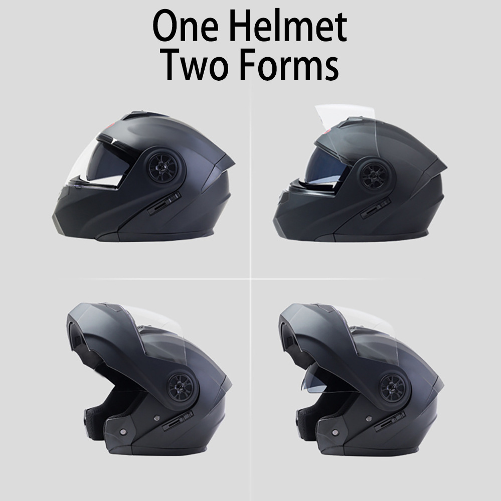 Мотоциклетный анфас с Bluetoot – обзор и цена Modular Flip Up Motorcycle Helmet Dot Approved