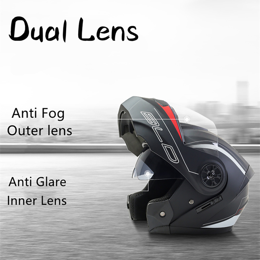 Мотоциклетный анфас с Bluetoot – обзор и цена Modular Flip Up Motorcycle Helmet Dot Approved