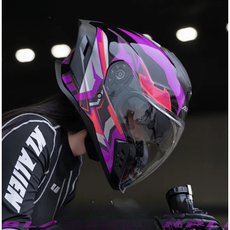 Мотоциклетный шлем с большим з – обзор и цена Full Face Motorcycle Helmet With Bluetooth